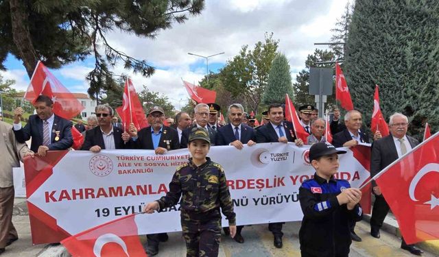 Yozgatlı Gaziler, törende bir araya geldi