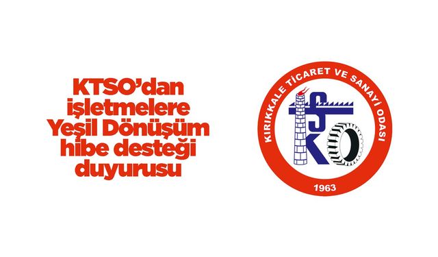 KTSO’dan İşletmelere Yeşil Dönüşüm hibe desteği duyurusu
