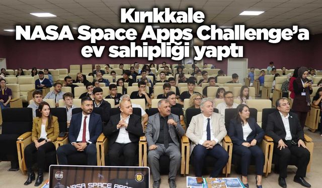 Kırıkkale NASA Space Apps Challenge’a ev sahipliği yaptı