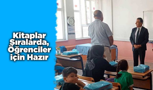 Kitaplar Sıralarda, Öğrenciler İçin Hazır