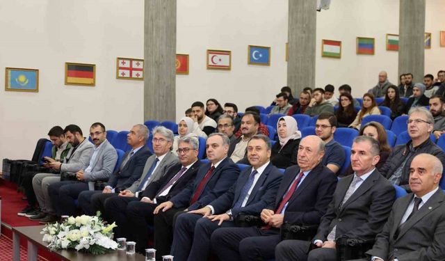 ASFAT Genel Müdürü Prof. Dr. İlbaş’tan Rektör Altun’a Ziyaret ve ERÜ’de Açılış Dersi