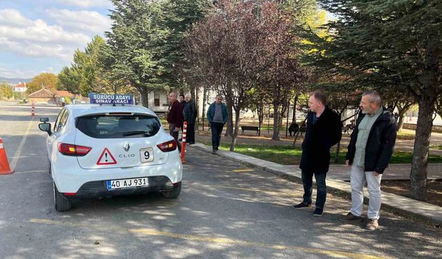 Ehliyet sınavında 259 aday başarılı oldu