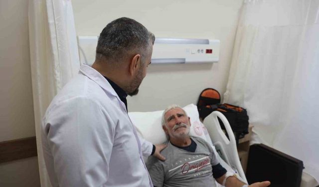 Kamyondan düşüp pelvis kemiği kırıldı, 2 saatlik ameliyatla sağlığına kavuştu