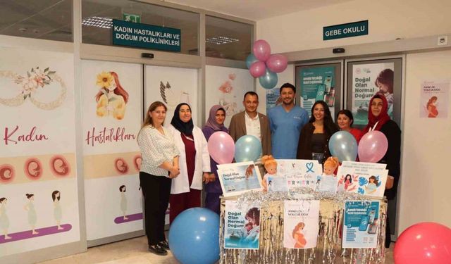 Normal doğumun önemi anlatıldı