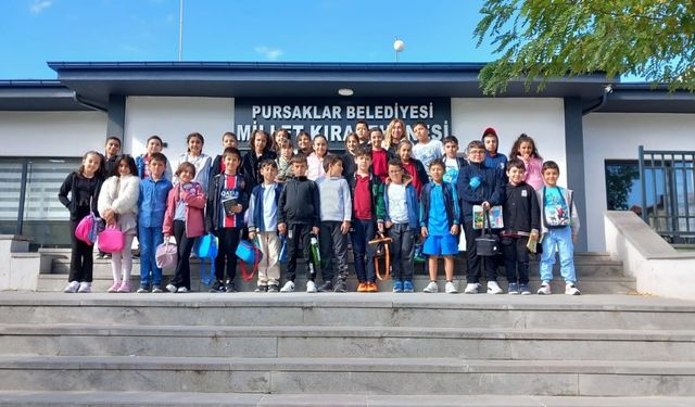 Pursaklar Belediyesi Kitap Okuma Etkinliği düzenledi