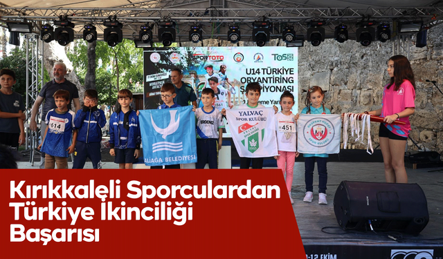 Kırıkkaleli Sporculardan Türkiye İkinciliği Başarısı