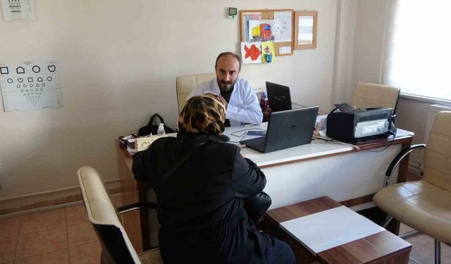 864 kişiye kanser taraması yapıldı