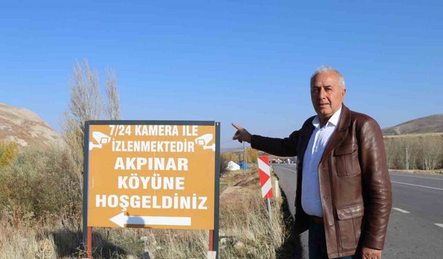 Bu köy 7 gün 24 saat kamerayla izleniyor