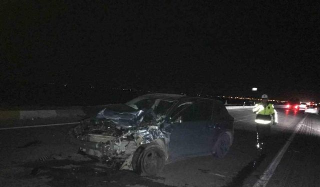 Üç araçlı trafik kazası: 6 yaralı