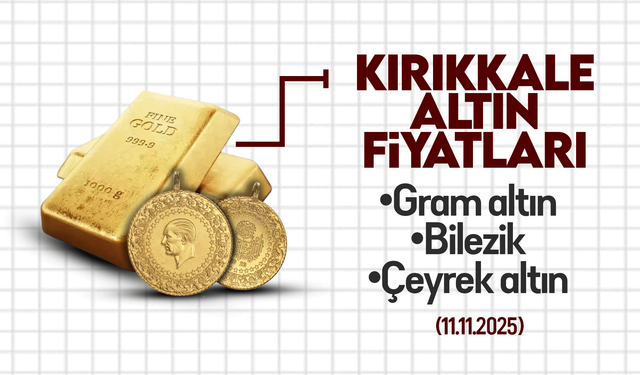 KIRIKKALE’DE BUGÜN ALTIN NE KADAR? 11 Kasım 2025