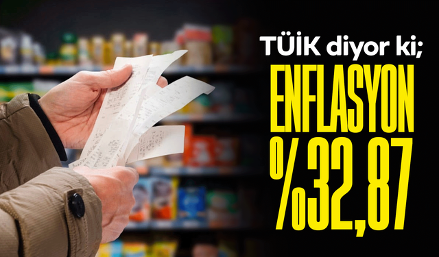 Ekim Ayı Enflasyon Verileri Açıklandı: Yıllık Enflasyon %32,87 Oldu