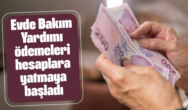 Bakan Göktaş: "Toplam 6 milyar lira Evde Bakım Yardımı ödemesini hesaplara yatırmaya başladık"