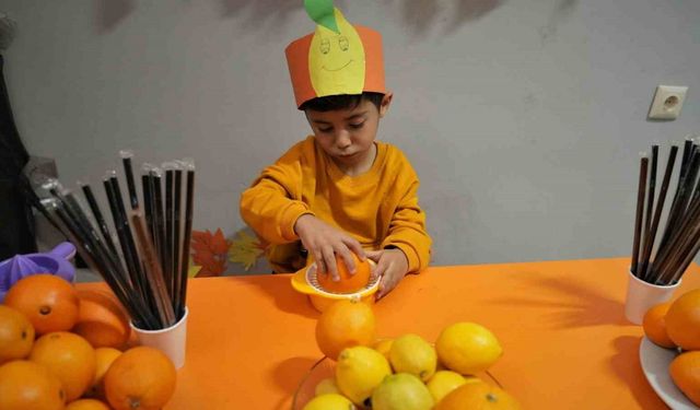 Çocuklara C vitamini şenliği