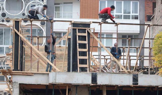 İş güvenliği yok sayıldı: İki inşaatta riskli çalışma