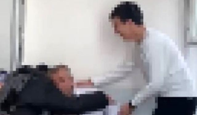 Lise öğrencilerinden öğretmene saygısız hareketler