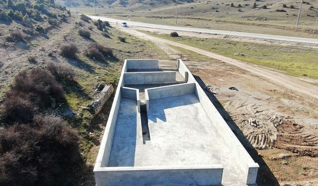 Oklubalı Mahallesi’ne modern koyun yıkama alanı