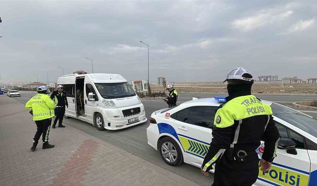 Okul servislerine yönelik denetimler devam ediyor