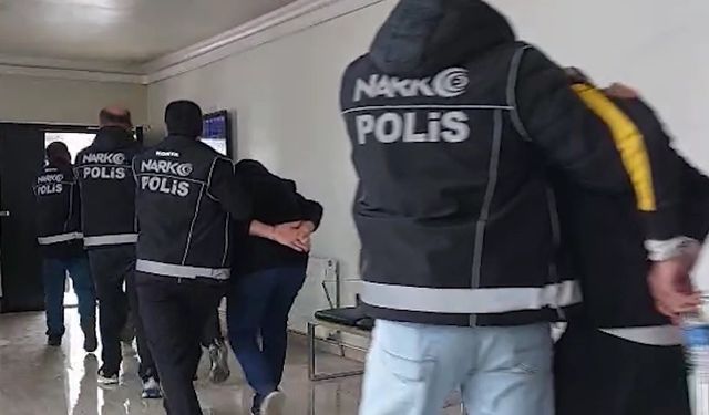 Uyuşturucu trafiğine ağır darbe: 110 kişi tutuklandı