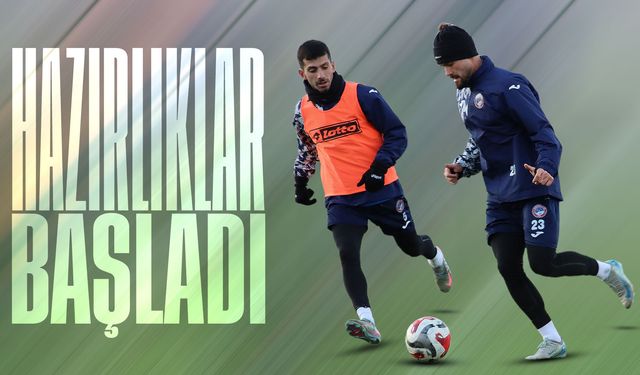 Kırıkkale FK, 2. yarı hazırlıklarına başladı!