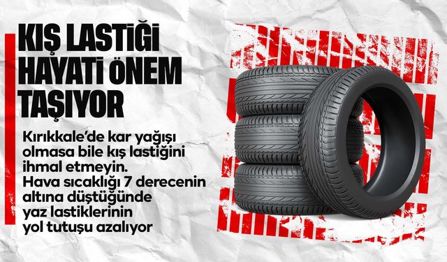 Kış Şartları Etkisini Gösterdi: Kış Lastiği Hayati Önem Taşıyor