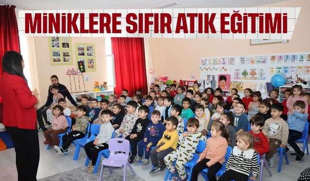 Kırıkkale Belediyesi’nden Miniklere Sıfır Atık Eğitimi