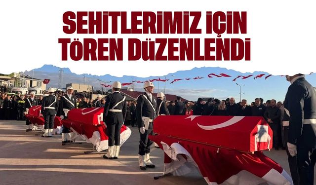 Yalova’da şehit polislerimiz için tören düzenlendi