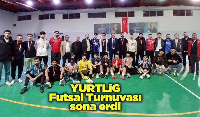 YURTLİG Futsal Turnuvası sona erdi