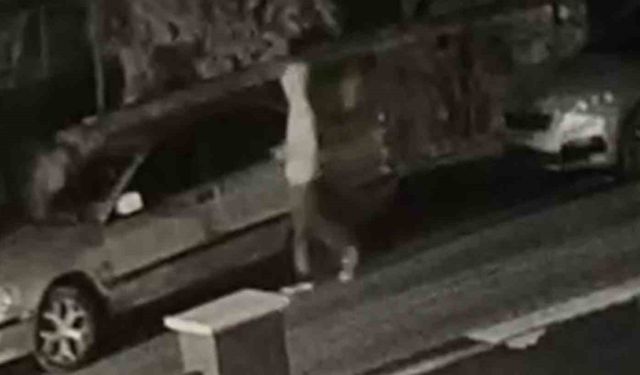 7 araç camını kırıp hırsızlık yapmıştı, polis şüpheliyi yakaladı