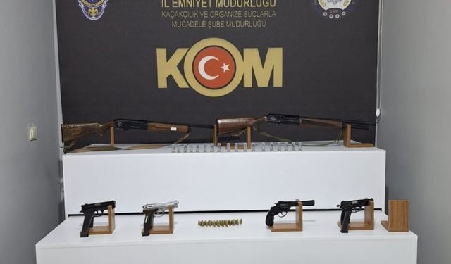Yasa dışı silahlanmaya yönelik operasyon: 1 tutuklama