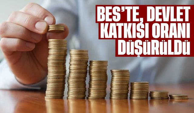 BES’te Devlet Katkısı Oranı Düşürüldü