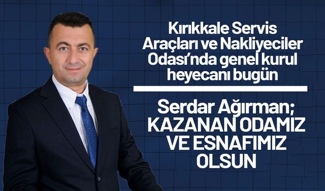 Serdar Ağırman: “Kazanan Ben Değil, Odamız ve Esnafımız Olsun”