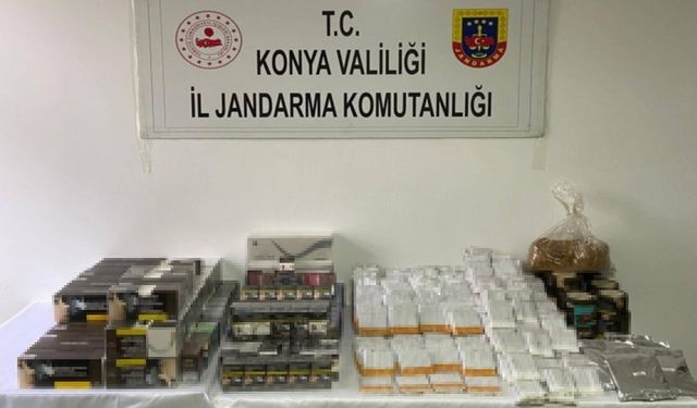 Jandarmadan tütün kaçaklarına operasyon