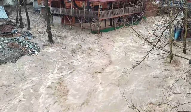 Yahyalı'daki selden yeni görüntüler ortaya çıktı