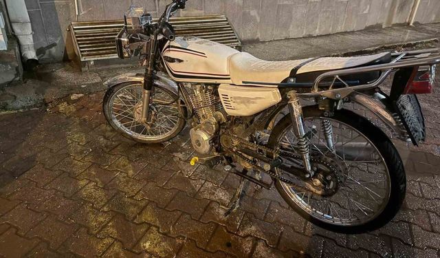 Çalıntı motosiklet operasyonu: 2 şüpheli tutuklandı