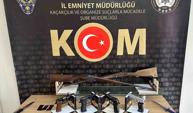 Kaçak silah operasyonu: 1 kişi tutuklandı