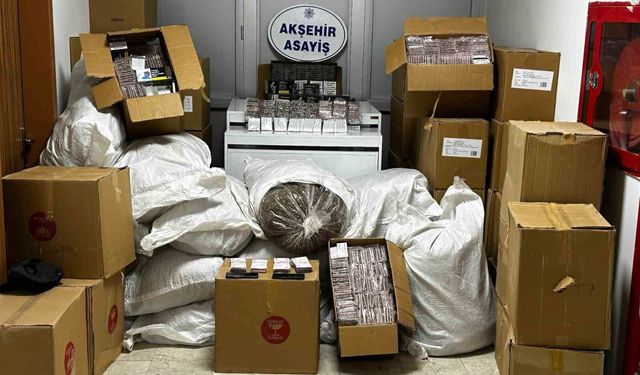 Kaçak tütün operasyonu