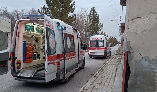 Konya'da iki katlı evde yangın: 1 ölü, 1 yaralı