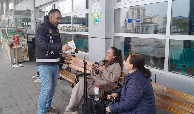 Narkotik ekiplerinden bilgilendirme seferberliği