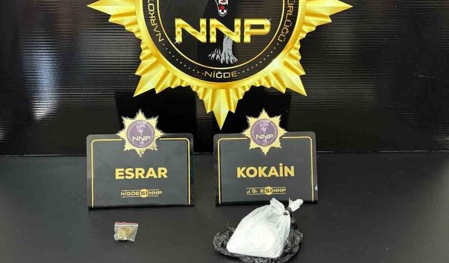Niğde'de uyuşturucu operasyonu: 3 şüpheli tutuklandı