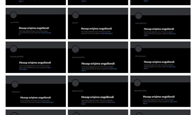 Türkiye'yi hedef alan 21 sosyal medya hesabına daha erişim engeli