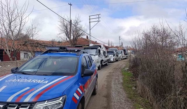 Yozgat'ta çalıntı araç operasyonu düzenlendi, 4 kişi gözaltına alındı