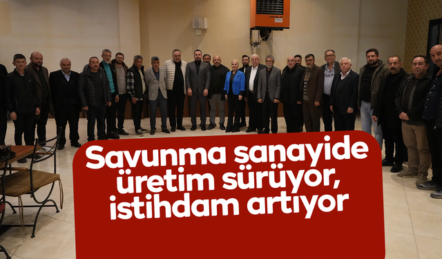 Savunma sanayide üretim sürüyor, istihdam artıyor: Bin 200 kişi bu tesisten geçimini sağlıyor