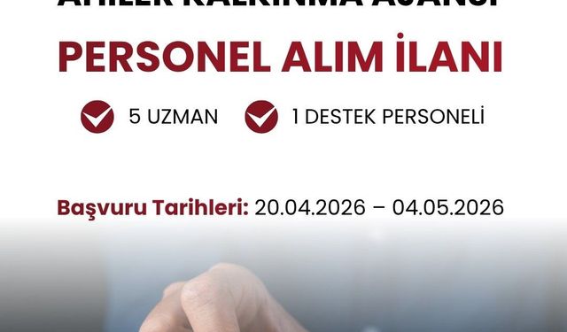 AHİKA 6 personel alacak