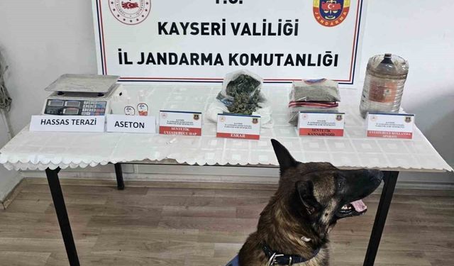 Kayseri'de uyuşturucu operasyonu: 2 gözaltı