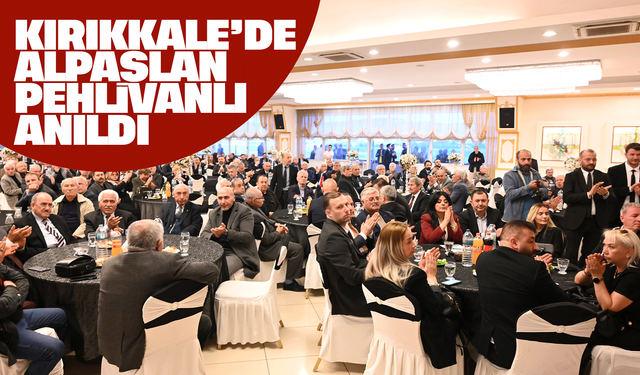 Alpaslan Pehlivanlı’yı anma programı düzenlendi! Eski bürokratlar Türkiye’nin dört bir yanından akın etti!