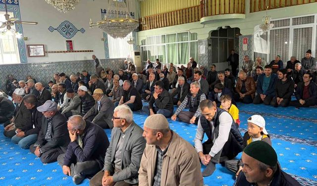 Ankara'da yağmur ve şükür duası yapıldı