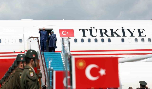 Cumhurbaşkanı Erdoğan Kazakistan'a gitti