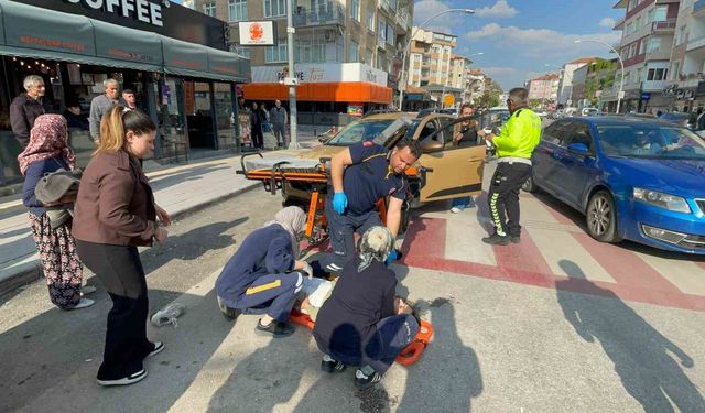 Motosiklet kazası: 1 yaralı