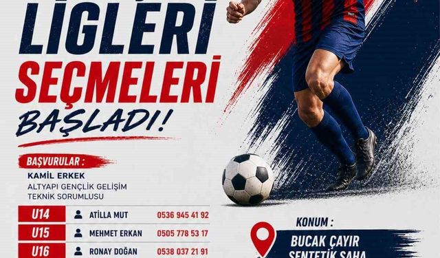Niğde Belediyesi Spor Kulübü geleceğin yıldızlarını arıyor
