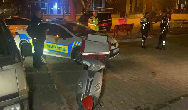 Polisten kaçan motosiklet sürücüsüne ceza yağdı
